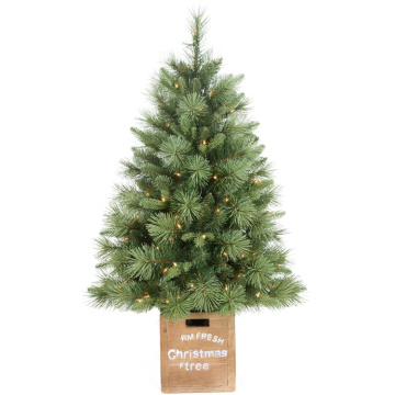 slim silhouette  xmas tree
