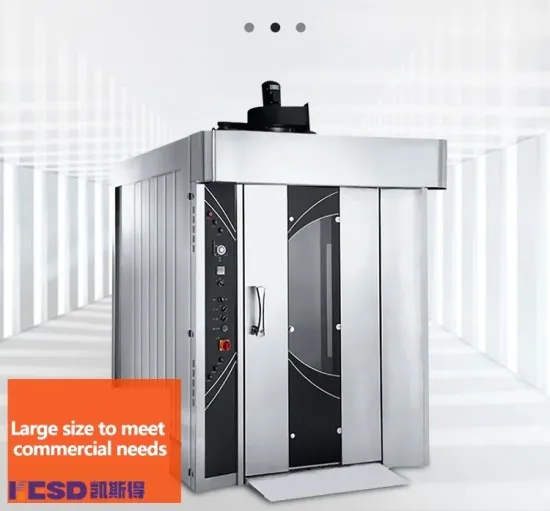 Rotary Oven Electric Polin Trolley Rotary Rack Oven 80cm X 60cm