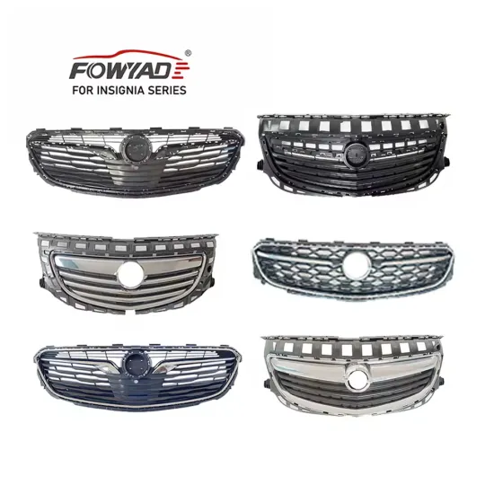 Gloss Black ABS Front Grille for Opel Vauxhall Insignia B 2020 (90810000602)