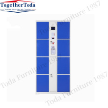 Swipe barcode fingerprint locker smart office locker