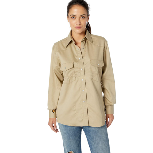 Women's Long Sleeve Snap Workshirt