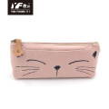 High quality canvas cute cat pencil case