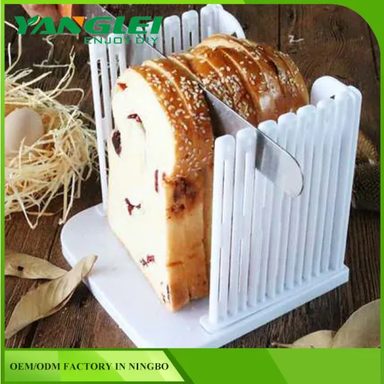 Kitchen Pro Tool Bread Loaf Toast Slicer Cutter Mold Maker Slicing Cutting Guide