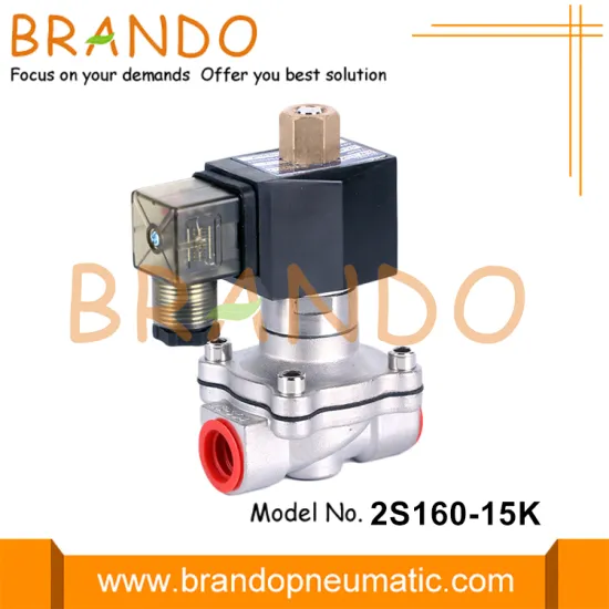 1/2'' Normally Open Stainless Steel Water Solenoid Valve