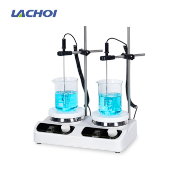 LACHOI multi-positon heating manufacture laboratory digital hot plate high temperature hotplate magnetic stirrer