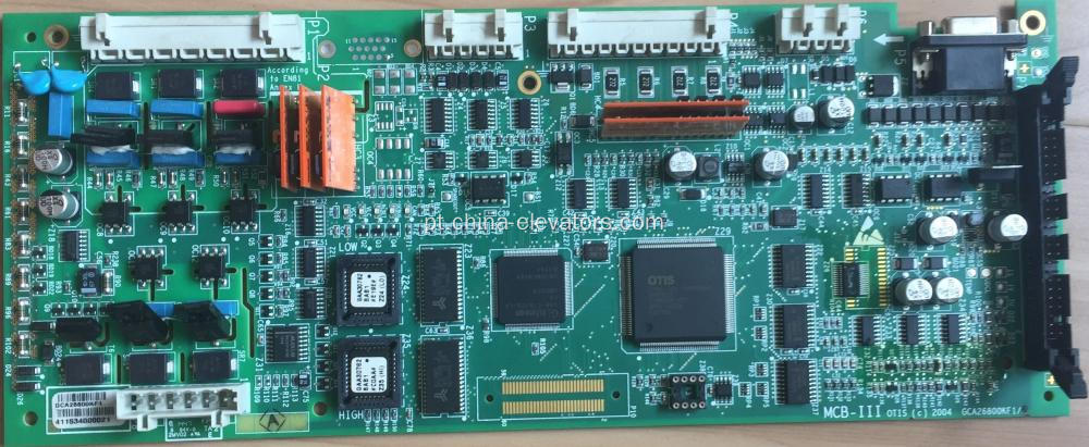 GCA26800KF1 Drive PCB ASSY MCB-III para elevadores Otis