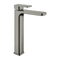 Single lever tall vessel basin mixer