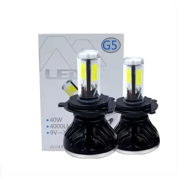 Universal Car LED Headlights: 80W 9-36V Integration Bulbs for H4, H1, H7, H11, G5 and 4-Sided Applications