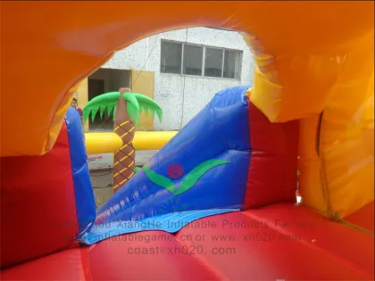 Fun Land plane Theme Inflatable Fun City CE Commercial factory price