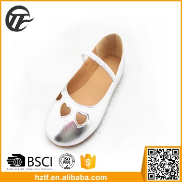 Lovely heart lase toddler ballet shoes