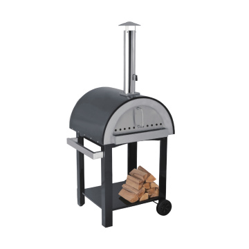Outdoor Portable Wood Fired Pizza Oven 2022 Top Sale Freestanding Outdoor/Indoor Kitchen Easy Installation And Clean Wood Pellet/Charcoal Pizza Oven For Garden Manufactory