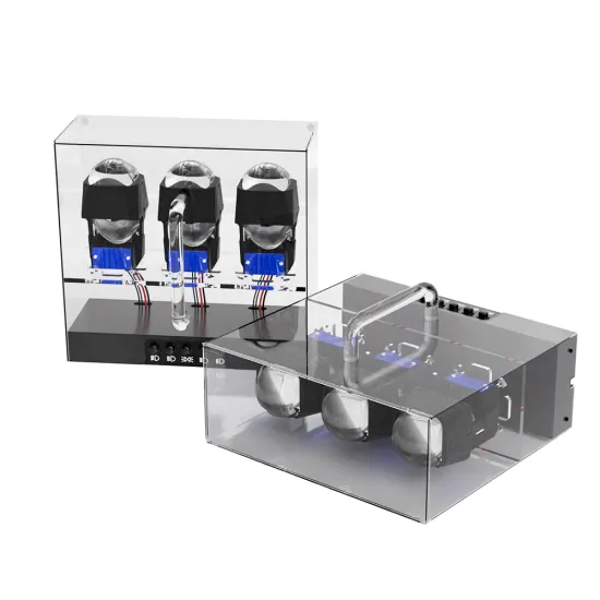 Matrix LED Lens Display Box - 1.5"/1.8" Acrylic Holder for High/Low Beam Lamps