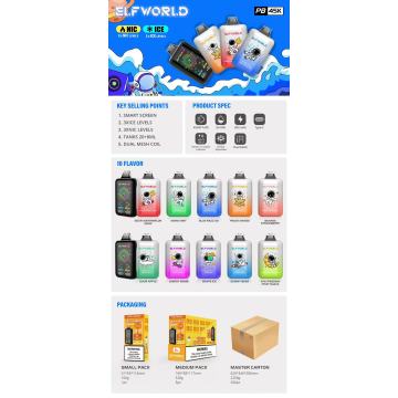 wholesale vape ELFWORLD PB45000 Puffs