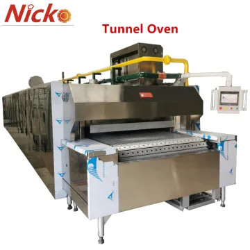 Stainless Steel Gas Tunnel Oven for Cake & Bread Production Line