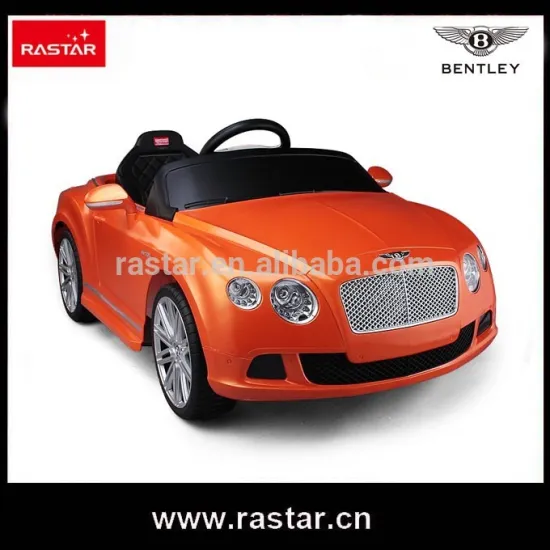 Rastar 2015 hot sell licenced electric car children ride on car with remote control