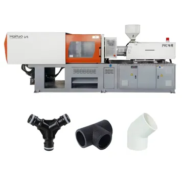 Haituo PVC Injection Moulding Machine membuat fitting pipa