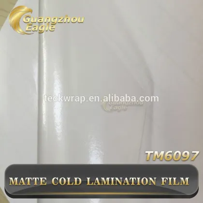 Glossy Cold Laminating Rolls For Vinyl Graphic Laminating