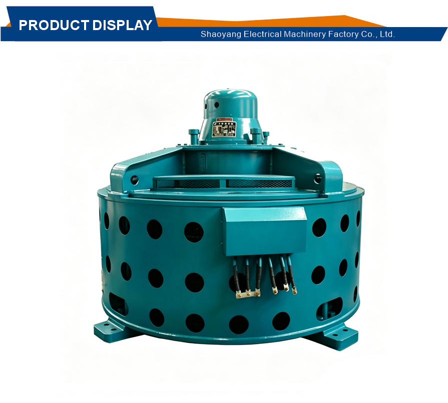 Low vibration vertical water turbine generator