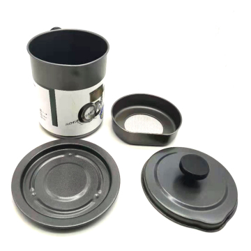 Hot-Selling 1.4L Non-Slip Stainless Steel Gray Oil Pot for Home Kitchen