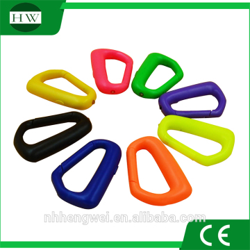 New design LED plastic promotional climbing hook lights, coloured bagpack keychain lamp and LED pocket lights