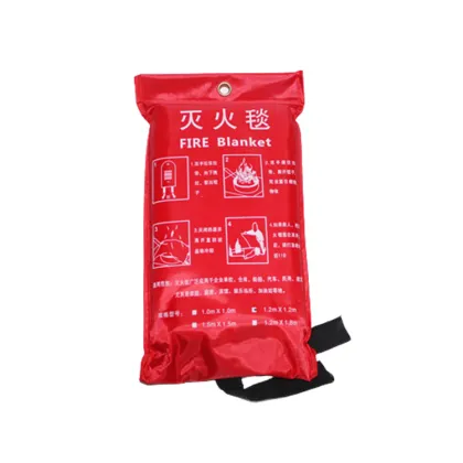 Factory Fire Extinguishing Insulation Blanket | Fireproof Fiberglass Emergency Fire Blanket