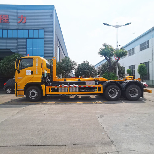 Мусоровочный грузовик с крючком Isuzu