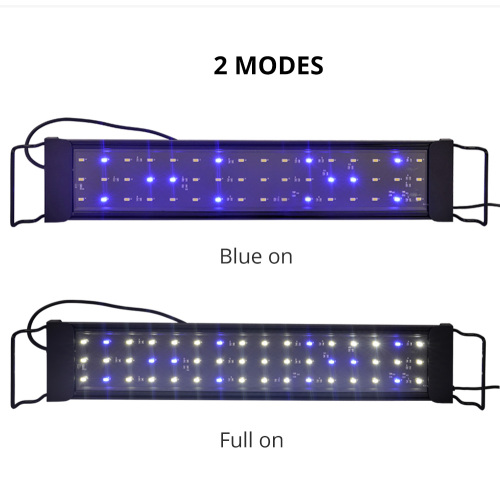 Aquarium LED LED Hell weiß blau Fischtanklampe