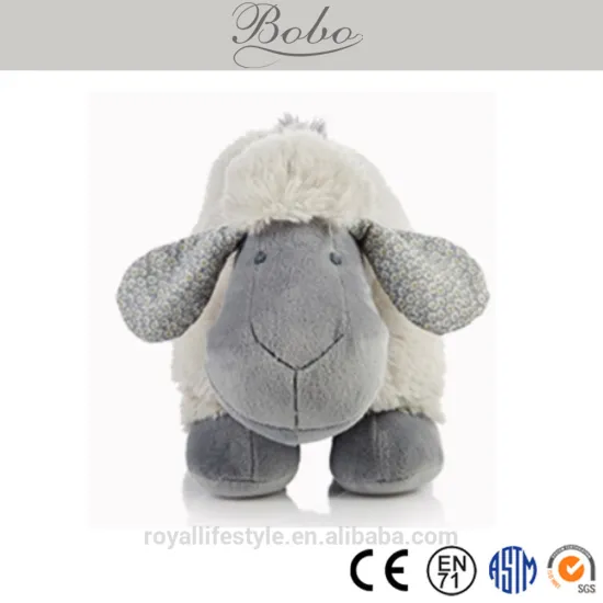 CE,EN71 Plush stuffed toy sheep for newborn babies