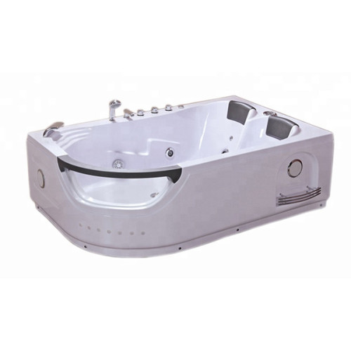 Best Massage Bathtubs Homeused 1.2m Corner Acrylic Whirlpool Jetted Glass Massage Supplier