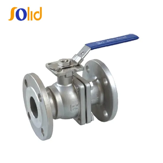Stainless Steel / cf8m /CS 2 Piece Flanged End Ball Valve
