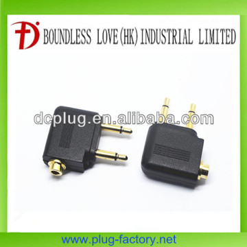 Dual prong Brass Plug Insert Pin connector