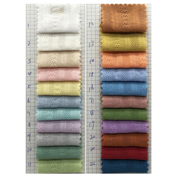 Popular Vertical Stripe Jacquard Fabric - 100% Cotton, Breathable, Stonewashed, Multi-Color Options