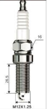 spark plug wrench size	