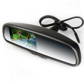 car rearview camera display with reverse camera, bluetooth,LCD Auto-Dimming function auto parts special for MUX