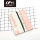 Custom line style smile C5 magnetic cover notebook