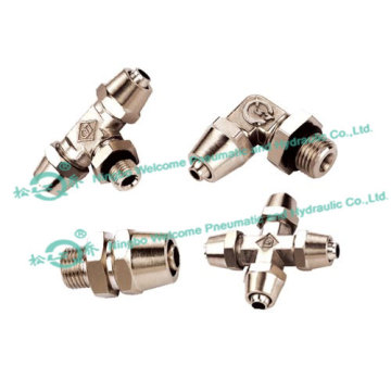 JSM Lock Nut Type Tube Fitting(Brass)