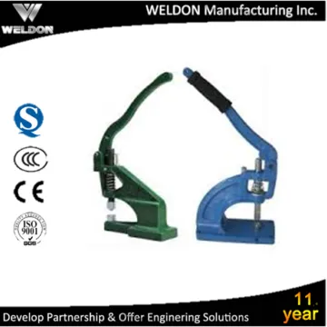 WELDON Multifunction hand press punching machine/grommet attaching hand tool