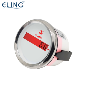 ELING 52mm Waterproof Hour Meter Gauge for Gasoline/Diesel Engines