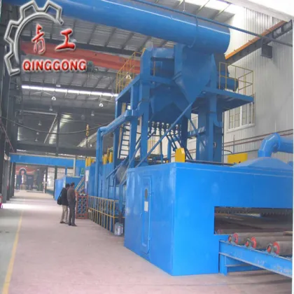 Roller Through Type Shot Blasting Machine / Sandblaster
