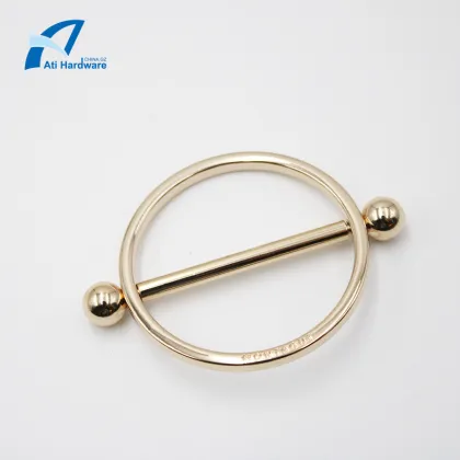 Circle Shape Decorative Hardware Metal Bag Accessory
