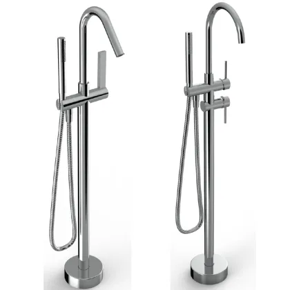 Freestanding Faucet for Bathtub and Shower by Bravat