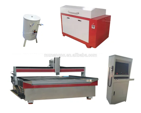 High precision abrasive water jet cutting machine in hot sale