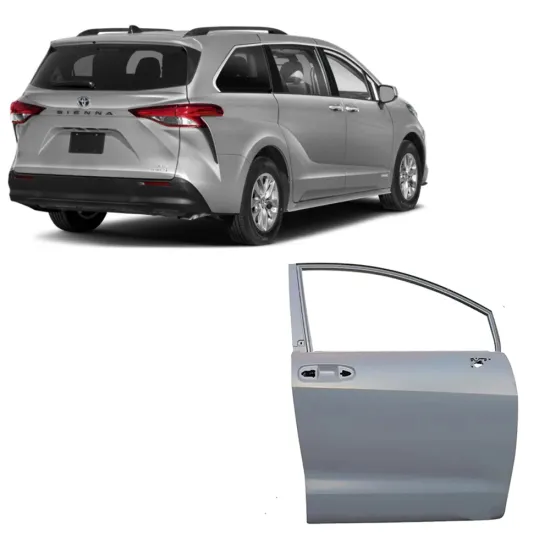 Aftermarket Front Right Side Car Door Assembly for Sienna 2021-2023 (OEM 6700108080)