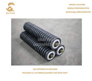 conveyor carrying idler roller for coal mine