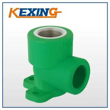 PPR Fittings Female Elbow with Disk  female threaded elbow w/disk