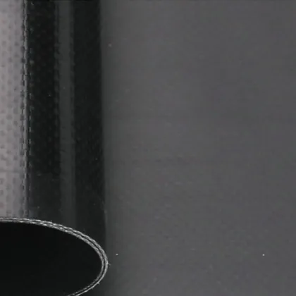 Superior White Dacron PVC Tarpaulin Vinyl Coated Polyester Fabric - 220-1400G