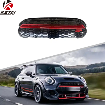 Grilla delantera de auto de estilo GP para mini F55 F56 F57 Accesorios para el cuerpo de la cara facial automática