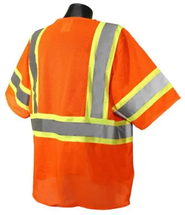 Custom short-sleeved reflective safety clothing