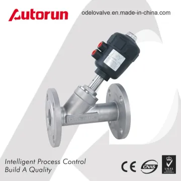Welding Ends Pneumatic Actuated Angle Seat Valve