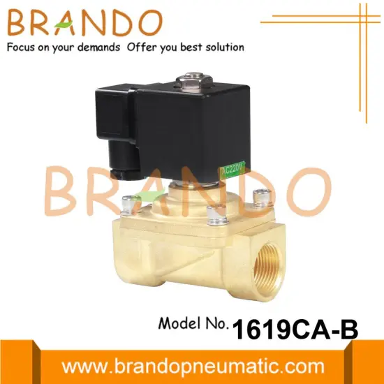 Brass Steam Solenoid Valve 1/2'' 3/4'' 1'' 2''
